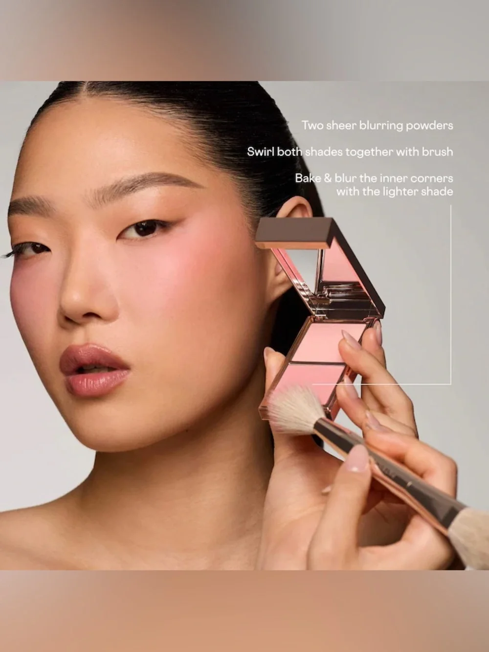 PATRICK TA Major Headlines Transition Blurring Under Eye Blush Duo-Shy At First